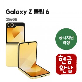 [공시지원금] 갤럭시 Z 플립6 256G